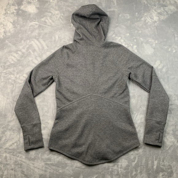 The North Face Women's Double Knit Full Zip Hoodie Grey Size S - Picture 7 of 7